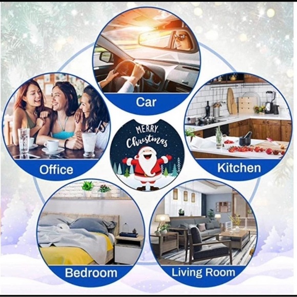 Happy Thoughts Mushroom Coaster Set | Car Accessories - Picture 14 of 14